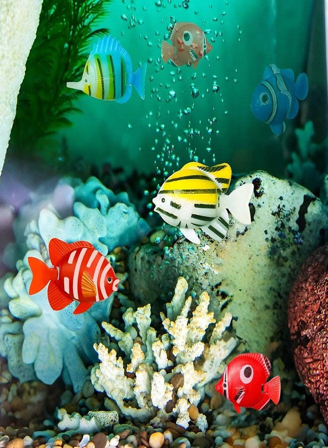 VAYINATO® Plastic Artificial Fish for Aquarium Tank (Set of 5 Pieces) by Petzlifeworld - Image 1